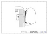 Thule Markisenadapter f&uuml;r Thule Omnistor 5200/5003 geeignet f&uuml;r Carado und Sunlight Fahrzeug