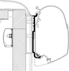 Thule Markisenadapter f&uuml;r Thule Omnistor 5200/5003 geeignet f&uuml;r Carado und Sunlight Fahrzeug