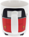 VW Collection T1 Bulli Kaffeetasse 370 ml Rot schwarz