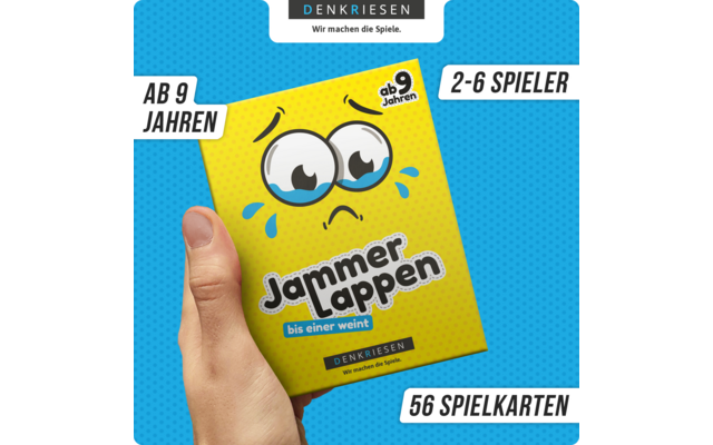Product afbeelding Denkriesen Jammerlappen Kartenspiel Ablegespiel ab 9 Jahren 1