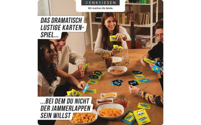 Product afbeelding Denkriesen Jammerlappen Kartenspiel Ablegespiel ab 9 Jahren 1