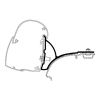 Adaptateur TO 5102 VW T5/T6 Minivan Fixed, version conduite &agrave; droite Thule