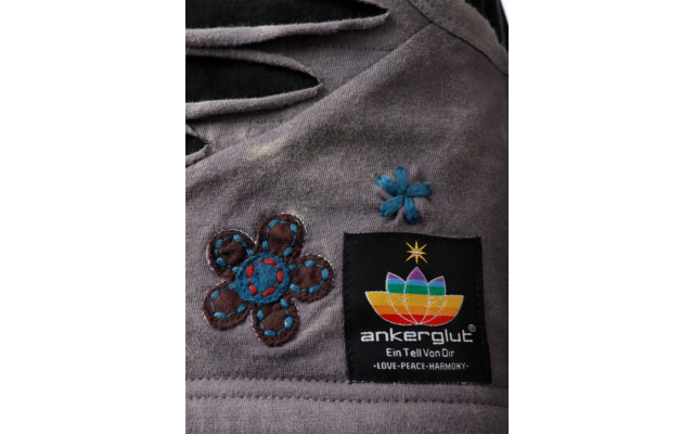Image du produit Ankerglut Nepalherz Patchwork Damenmantel 1