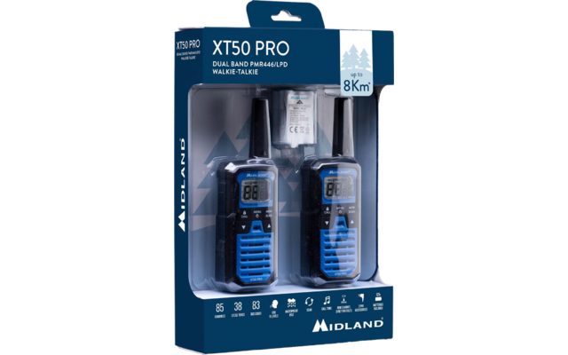 Midland XT10 Pro Pair in Blue