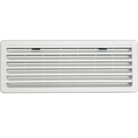 Rejilla de ventilaci&oacute;n para frigor&iacute;fico 168 x 483 mm gris claro Vent Thetford