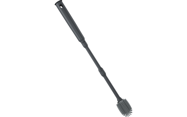 Zwarte grillborstel met lange haren