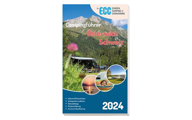 ECC Camping Guide Austria/Switzerland 2024