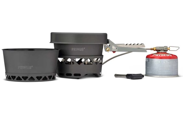Produktbild Primus PrimeTech Stove Set II Gaskocher 2000 W inklusive Kochgeschirrset 8 teilig 1