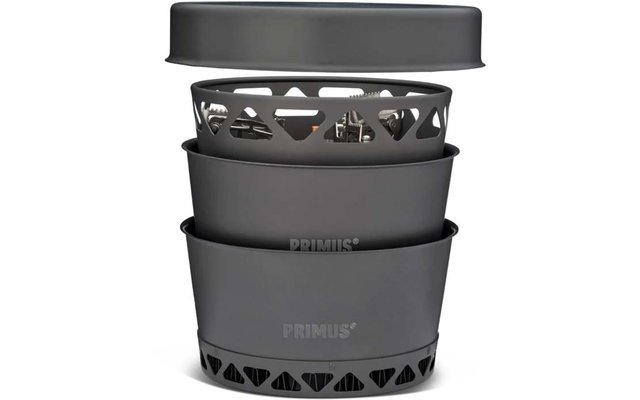 Produktbild Primus PrimeTech Stove Set II Gaskocher 2000 W inklusive Kochgeschirrset 8 teilig 1