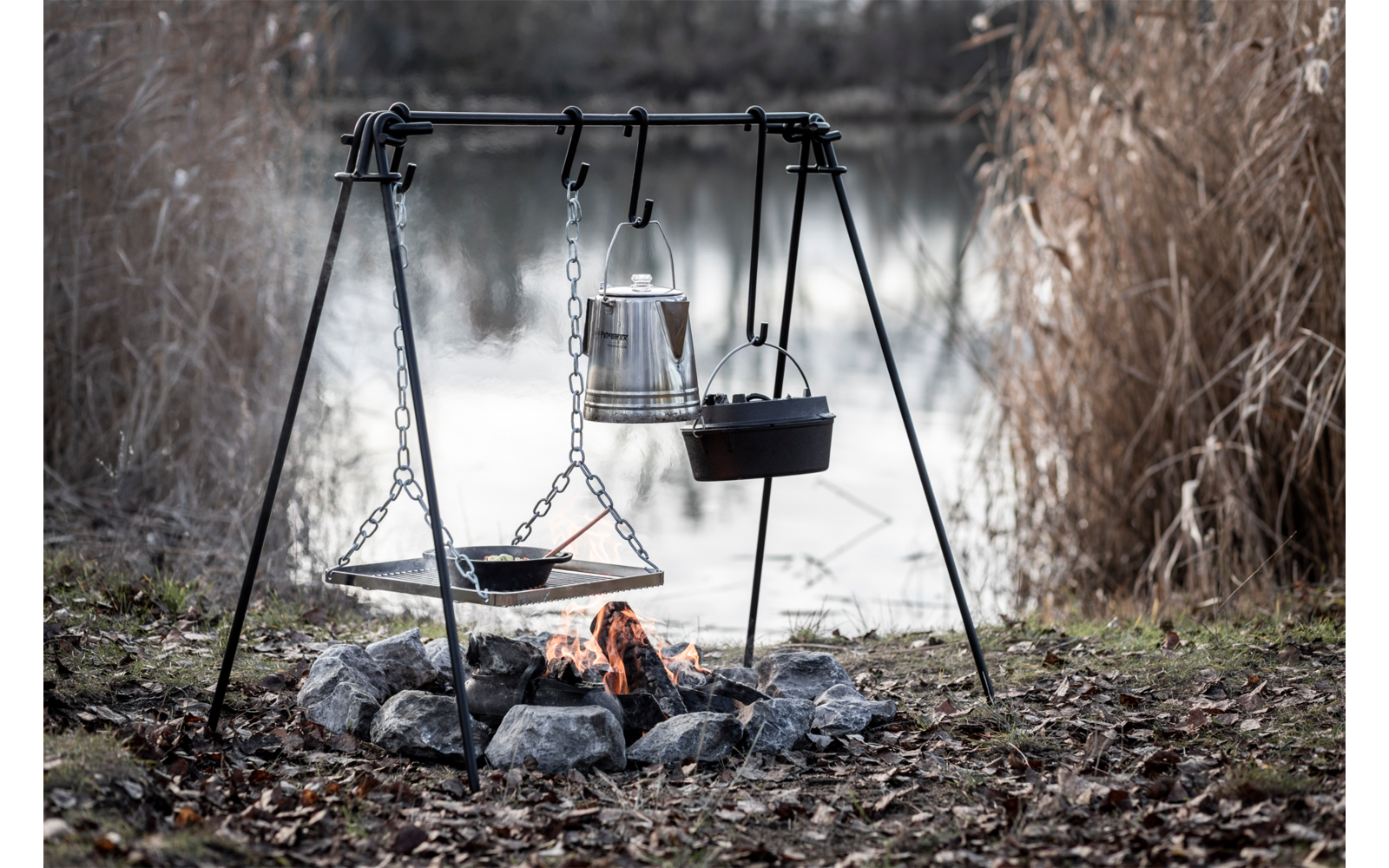 Imagen del producto Puente de fuego para cocinar al aire libre Petromax 1