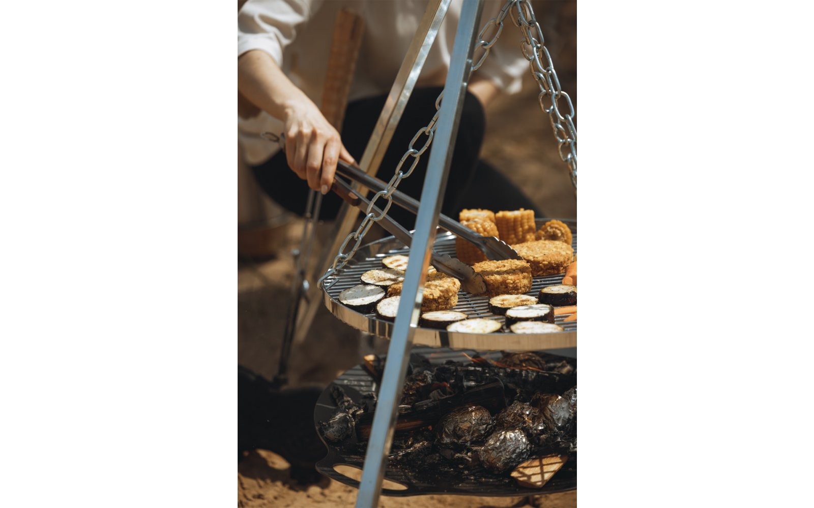 Produktbild Petromax Grillzange und Kohlenzange  1