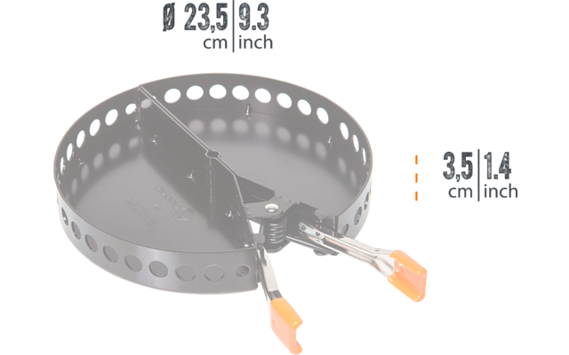 Produktbild Petromax Kohlenschale pro-ft 23,5 cm 1
