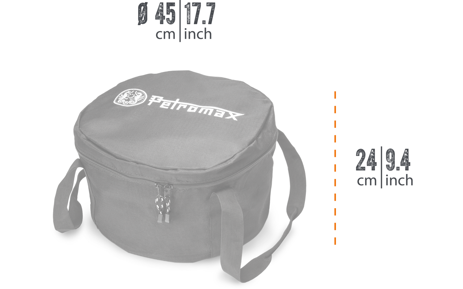 Imagen del producto Bolsa de transporte Petromax para la olla de fuego 1