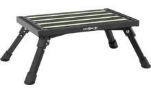 767495 - Brunner Go Step Black Fluo Aluminium Wohnmobilstufe mit Antirutschfläche und Fluostreifen 48 x 30 x 23 cm schwarz