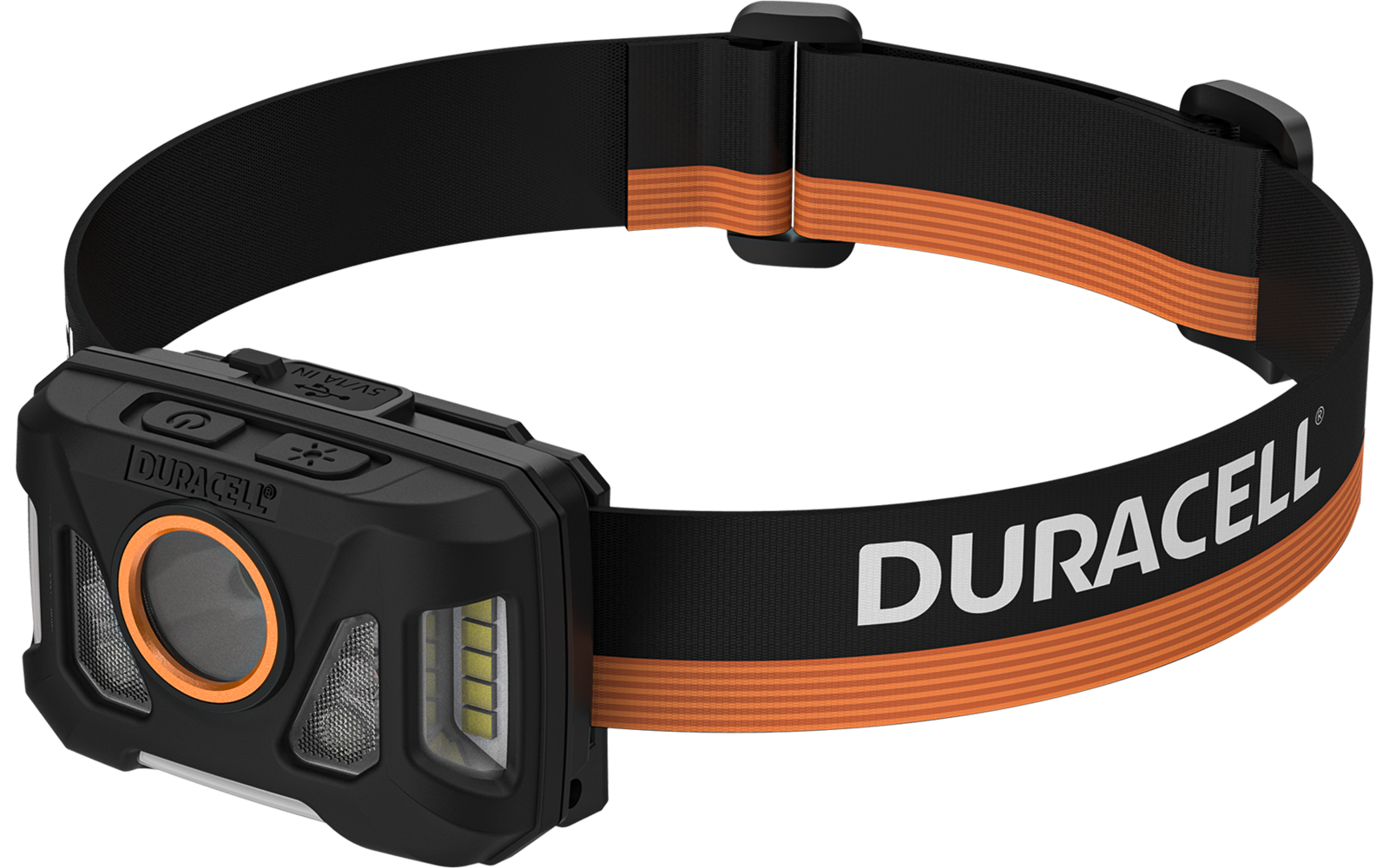Produktbild Duracell DH Stirnlampe mit Rotlicht und Digital Focus  1
