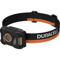 Duracell DH1000R hoofdlamp met rood licht en digitale focus 1000 lumen