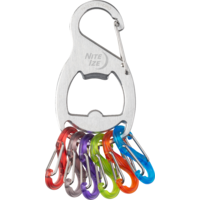 Nite Ize KeyRack + S-Biner roestvrij staal