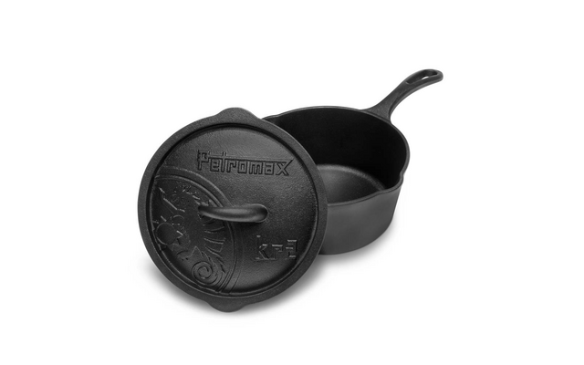 Petromax cast iron casserole with lid 1 liter