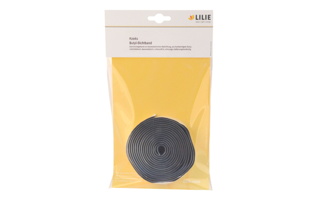 Lily butyl sealing tape 9.1 meters gray