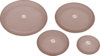 Berger Silikondeckel-Set 4-teilig f&uuml;r Gl&auml;ser und Sch&uuml;sseln grau