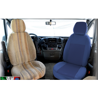 Housse de si&egrave;ge bleu Mercury 2 pi&egrave;ces Ideatermica