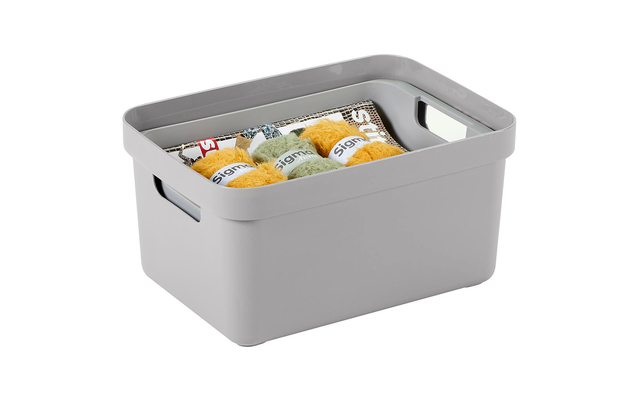 Sunware Sigma Home storage box 13 liters gray