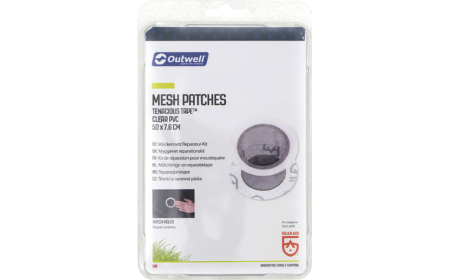 Outwell Tenacious Tape Mesh Patch Réparation filet anti-moustiques