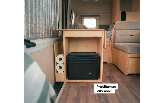 Produktbild Trobolo BilaBox Trenntoilette im Eurobox Format 30,3 x 40 x 30 cm 1