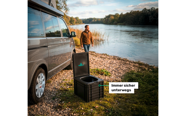 Produktbild Trobolo BilaBox Trenntoilette im Eurobox Format 30,3 x 40 x 30 cm 1