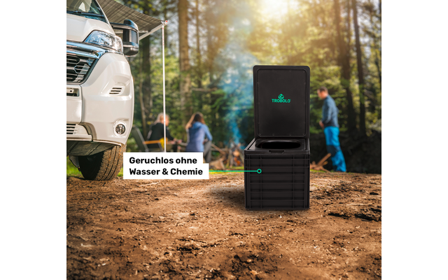 Produktbild Trobolo BilaBox Trenntoilette im Eurobox Format 30,3 x 40 x 30 cm 1
