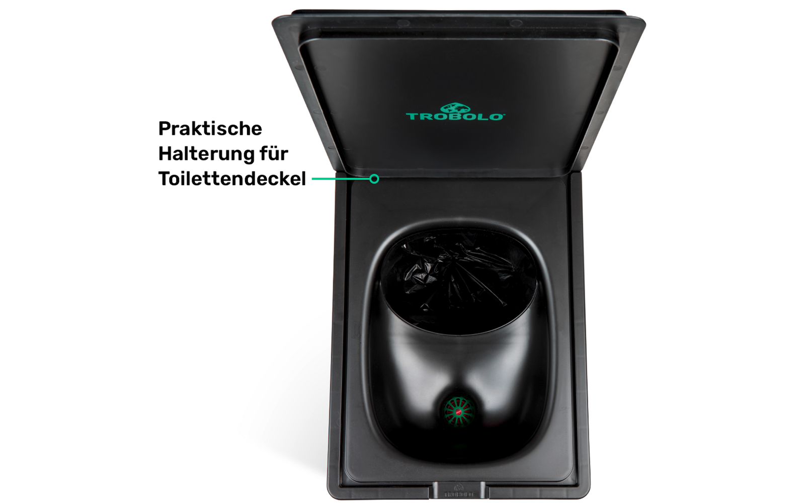 Produktbild Trobolo BilaBox Trenntoilette im Eurobox Format 30,3 x 40 x 30 cm 1