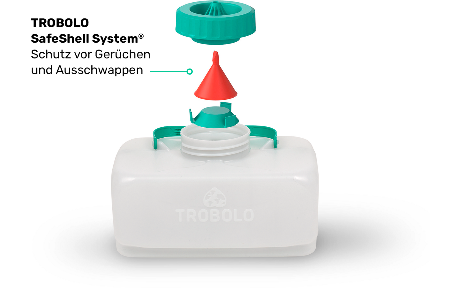 Produktbild Trobolo BilaBox Trenntoilette im Eurobox Format 30,3 x 40 x 30 cm 1