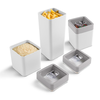 Sunware Sigma home Dry food set de 3 pièces blanc gris