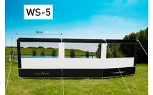 242424 772653 729393 - Paravent en trois parties avec barres en aluminium Walker