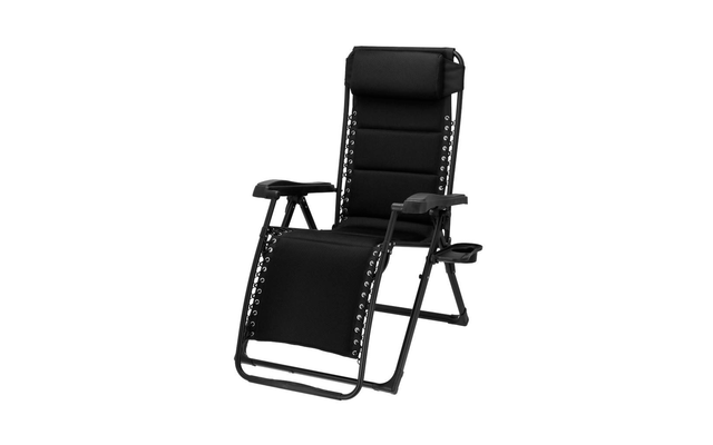Travellife Barletta Relax camping chair black
