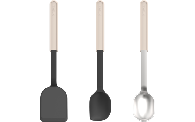 Product image Mepal Chef It Kochset 3-teilig aus Polypropylen mit Pfannenwender, R&uuml;hrl&ouml;ffel und Servierl&ouml;ffel 1