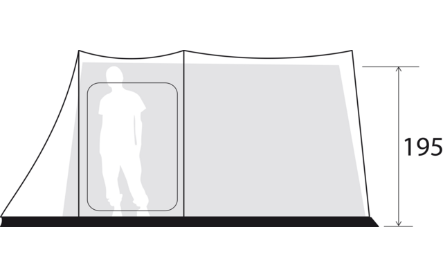 Produktbild Brunner Arqus Outdoor 5 Tunnelzelt f&uuml;r 5 Personen 1