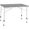 Travellife Sorrento table extensible gris foncé 100/140/180cm