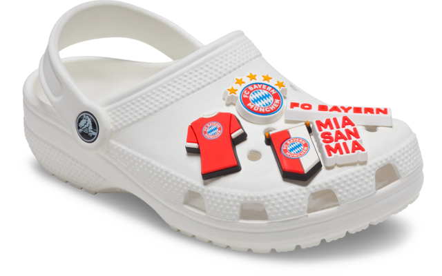 Crocs Jibbitz Bayern FC Schuhanstecker 5er Pack 