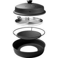 Omnia Stovetop Pizza Oven tragbarer Pizzaofen f&uuml;r Camping und Kochfeld