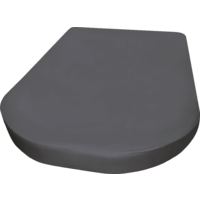 Primera Travel Mako-fijne jersey hoeslaken voor kampeermatrassen, van katoen, antraciet, Queen Bed