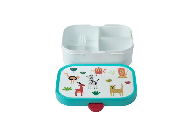 Mepal Campus lunch box with bento insert 750 ml animal friends