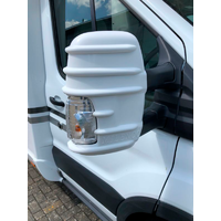 Milenco Protection de rétroviseur Pare-chocs pour Ford Transit Mark 8 Blanc