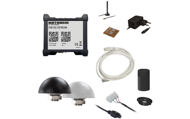 Produktbild Kathrein CAR 4G LTE WLAN Router Set mit Dual-SIM Funktion und Au&szlig;enantenne  1