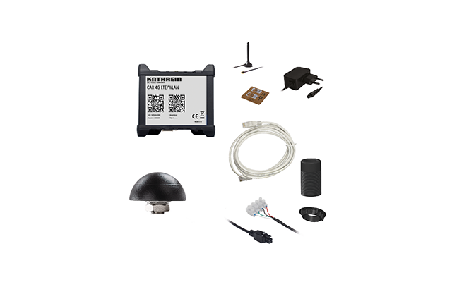 Produktbild Kathrein CAR 4G LTE WLAN Router Set mit Dual-SIM Funktion und Au&szlig;enantenne  1