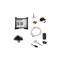 Kathrein CAR 4G LTE WLAN Router Set mit Dual-SIM Funktion und Au&szlig;enantenne schwarz