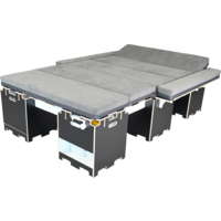 Kit de camperizaci&oacute;n modular L negro Nomad Vojo