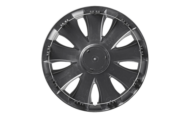 Pro Plus Aura Wheel Cover Set 4 pezzi 16 pollici nero
