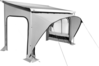 Thule QuickFit Markisenvorzelt M 2,6 Meter Montageh&ouml;he 2,25 - 2,44 Meter