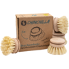 Set di 4 testine intercambiabili in legno per spazzolino da lavandino Chinchilla